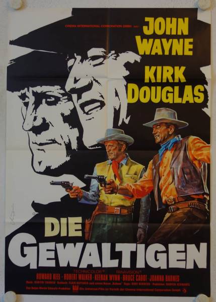 The War Wagon re-release german movie poster